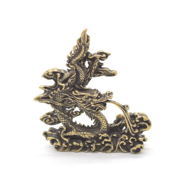 銅製の薄型縦龍