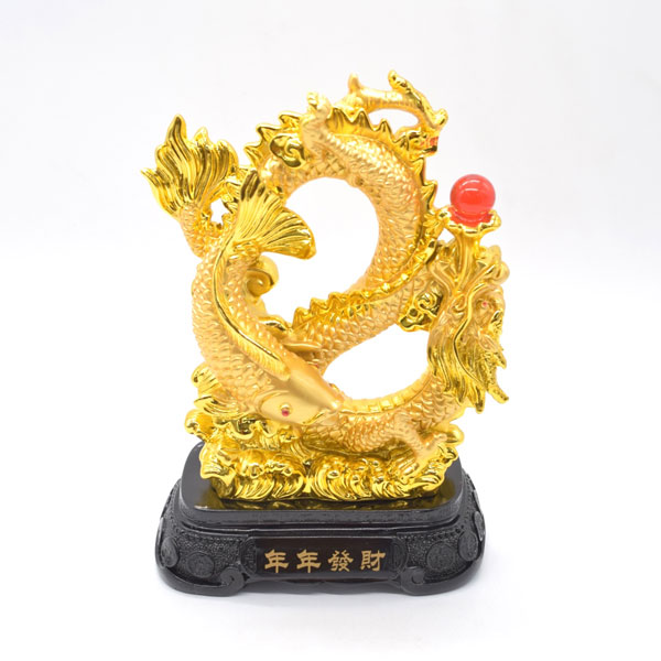 黒台座の8の字龍